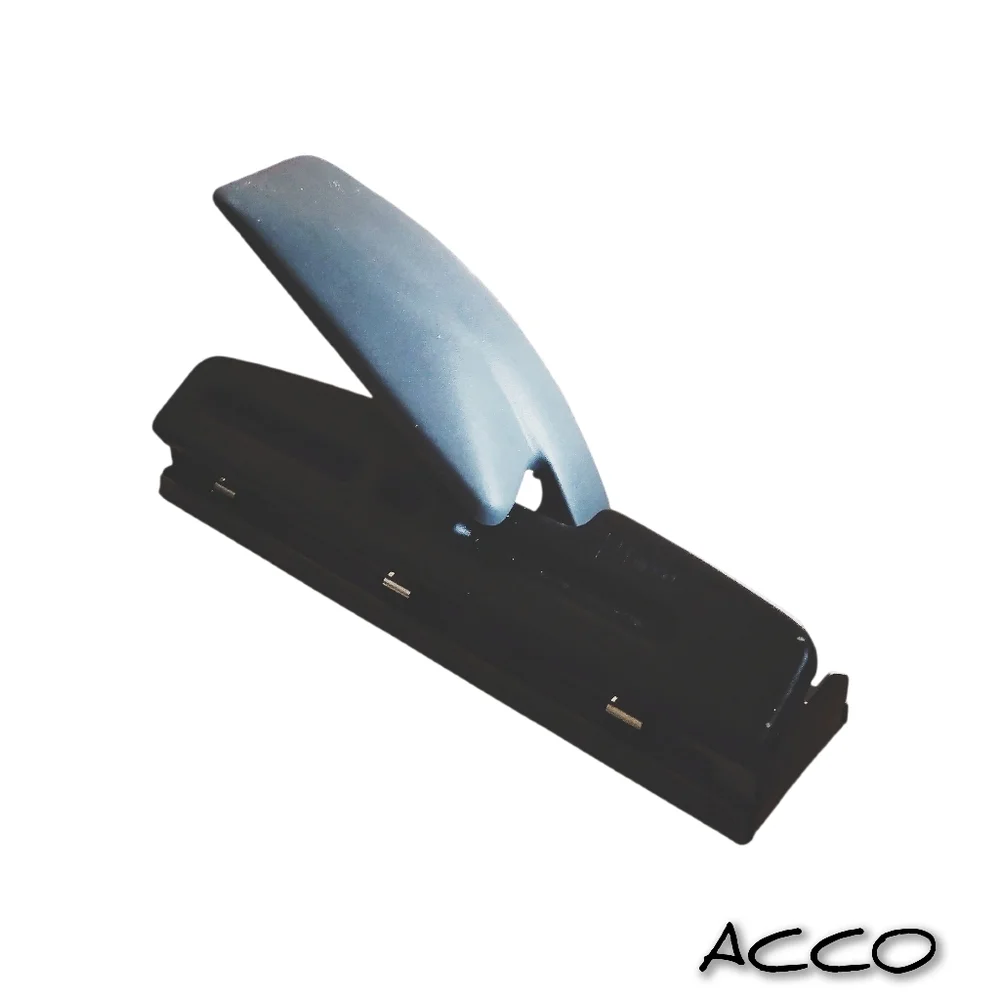 ACCO Heavy Duty Puncher. Adjustable to 2 or 3 Holes. Comfortable & Easy to Use